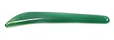 feedal Cuchillo de ágata natural espejo pulido oro plata joyería pulido a mano 11cm/4.3' (verde)