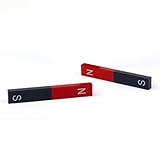 2 Educational Alnico Bar Magnet Para Ciencia, Educacion, Experimentos, Estudiantes Y Maestros -...