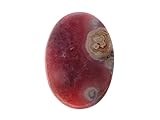 Piedra preciosa de rodocrosita rosa natural, cabujón de rodocrosita, 82 quilates forma ovalada...