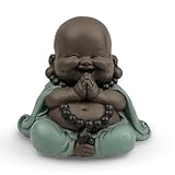 Estatua Boudha Rieur - Decoración Zen y Feng Shui - para Crear un Ambiente Relajante y Espiritual -...