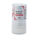 SANON - Desodorante Piedra De Alumbre, Amber, 120 Gramo