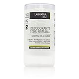 Desodorante Alumbre Stick 120g Labnatur Bio. Con Mineral de Alumbre 100% Natural. Transpiración y...
