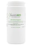 Zeolith MED 200 cápsulas de desintoxicación recomendadas por médicos, calidad de farmacia,...