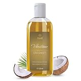 “Coconut” de Vibratissimo: aceite de masaje exótico con coco, aceite afrodisíaco, aceite...