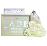 Gua Sha Piedra de Jade | Certificado Auténtico 100% Natural | Masaje Facial | Piedra de masaje |...