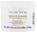Polvo de zeolita | 250 g | Polvo ultrafino menor de 2 µm | Clinoptilolita 95 % | 3X Activado |...