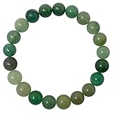 cotigo Pulsera de Piedra Natural Aventurina Verde – Pulsera Hilo Elastico con Cuentas Piedra...