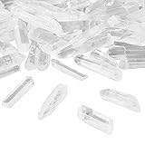 OLYCRAFT 35 Piezas Cristal Claro Puntos de Cuarzo Cristales de Cuarzo Naturales Puntas de Cristal de...