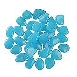 MacroHu 50 Piezas Piedras Luminosas Piedras para Acuarios Piedras para Macetas Piedras Decorativas...