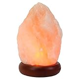 Klass Home Collection® -Lámpara de sal de roca del Himalaya, roca natural, led, multicolor,...