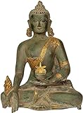 Estatua de Buda de Medicina de Latón