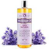 bleu & marine Bretania - Aceite de Masaje Natural 100% | Aromaterapia y Relajación | Hidratante y...