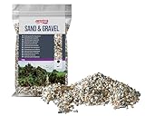 Amtra Policromo - Grava Acuario Agua Dulce y Marina, Blanca, 5 kg - Sustrato Natural para...