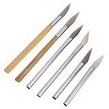 Bruñidor de ágata, cuchillo de ágata seguro, cierre de bisel conveniente para plata de ley y oro