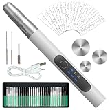 Airminti Grabado Pluma, Lápiz de grabado eléctrico, herramienta de grabado inalámbrica portátil,...