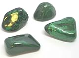 Tumbled malaquita Piedra secadora – Una calidad Crystal – Una Piedra Protectora muy potente,...