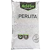 Meliflor Sustrato Perlita 11L (Retención de Agua, Aireación raices, Protección Altas...
