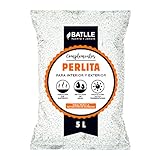 Semillas Batlle - Sustrato Perlita 5 L, Color Blanco y turquesa