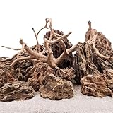 AquaOne Juego de piedras de dragón para acuario, con raíz, piedras naturales, mezcla de 5 kg y...