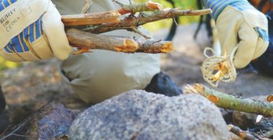 Piedras para hacer fuego rápido