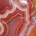 Mineral de piedra ágata